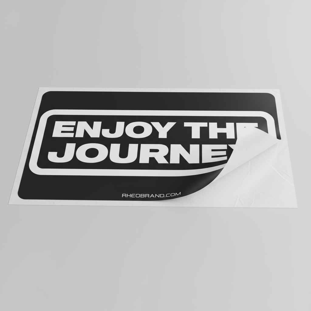 Enjoy The Journey Original Sticker