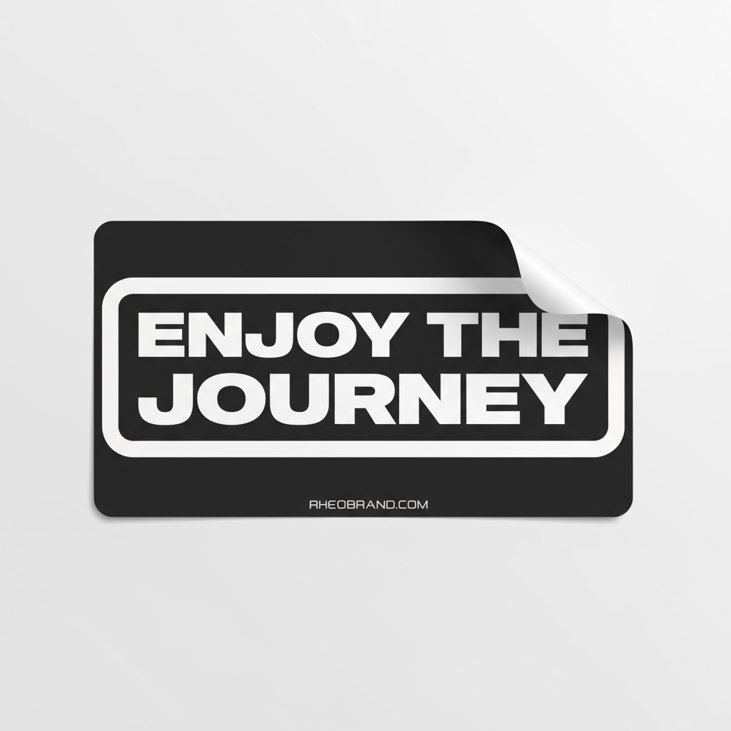 Enjoy The Journey Original Sticker
